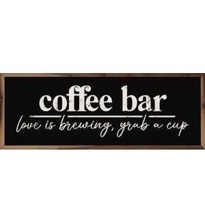 Coffee Bar Love Is Brewing Black